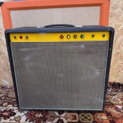 Vintage 1970s Carlsbro 50 Top Guitar Valve Amplifier 1x12 Combo