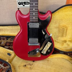 Vintage 1960s Hofner Colorama 2 II Red Solid Guitar