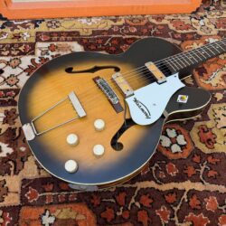 Vintage 1960s Harmony Rocket H54 Tobacco Sunburst USA Guitar