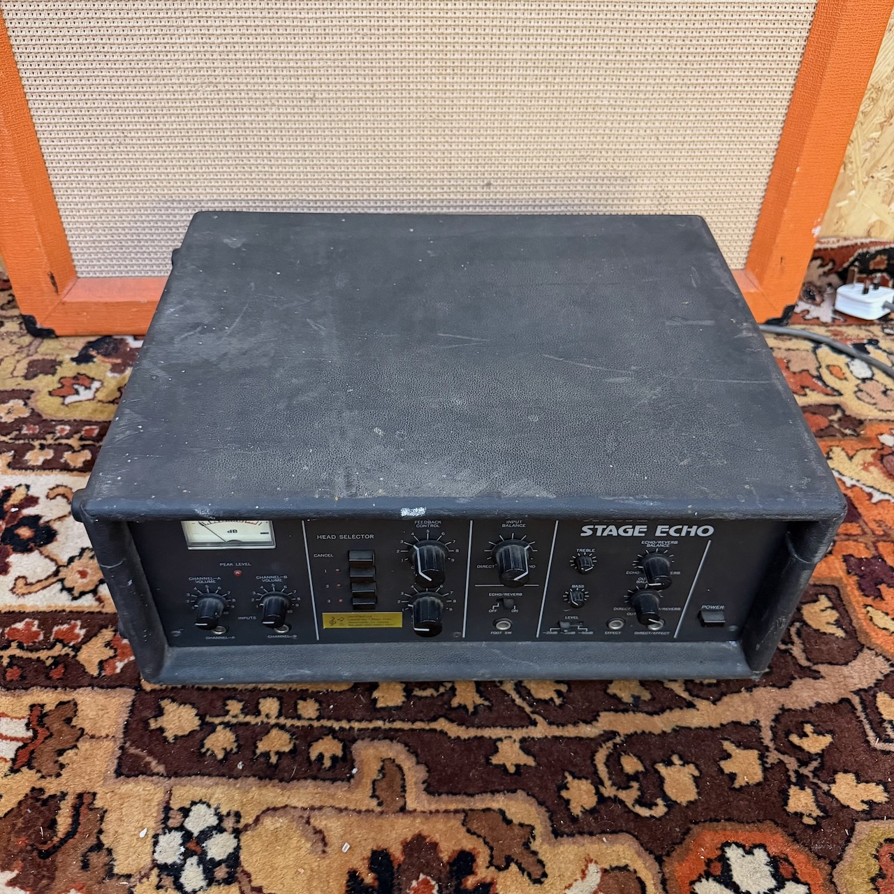 Vintage 1970s Korg Stage Echo SE300 Japan Tape Delay Reverb -