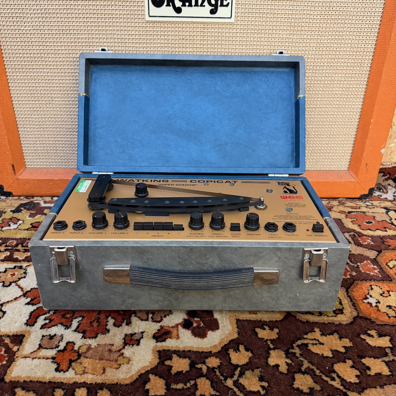 Vintage 1990s Watkins WEM Copicat Super Shadow Tape Echo -