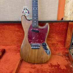 Vintage 1965 Fender Musicmaster II Refin Guitar OHSC 1967 Pickups